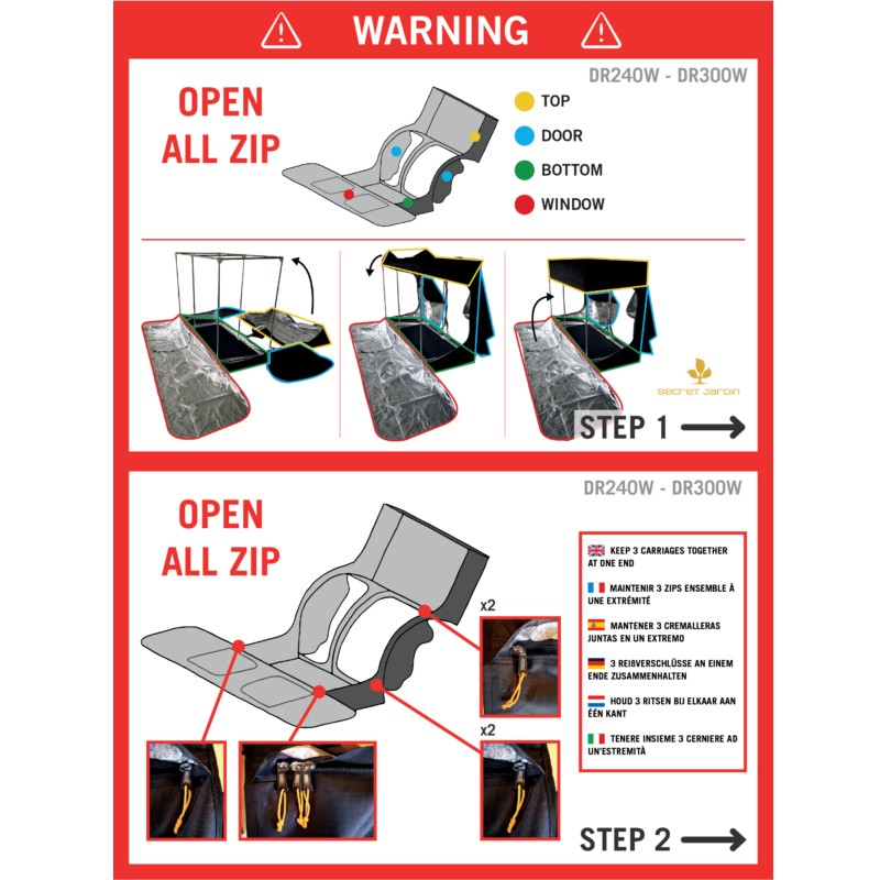 SALA ESCURA MYLAR SJ 300X150X235 DR300W 4,00