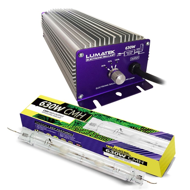 Lumatek - Kit CMH 630W Ballast + Ampoule Double Ended 4200K