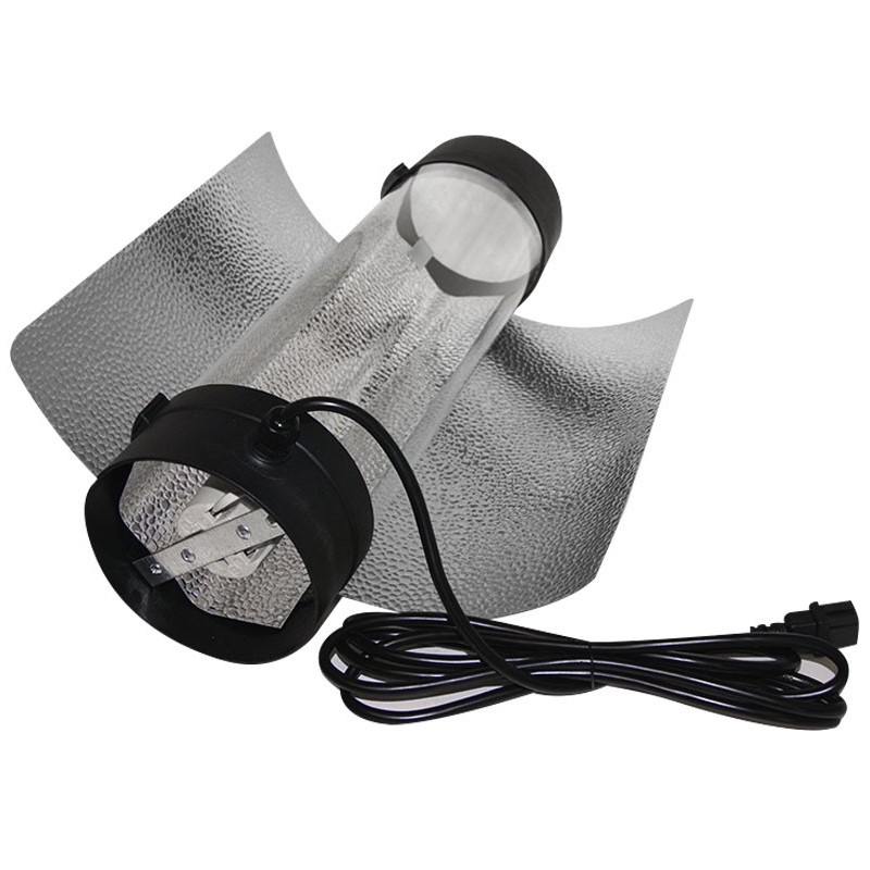 Superplant - Riflettore Cooltube 200mm flange in plastica con cavo