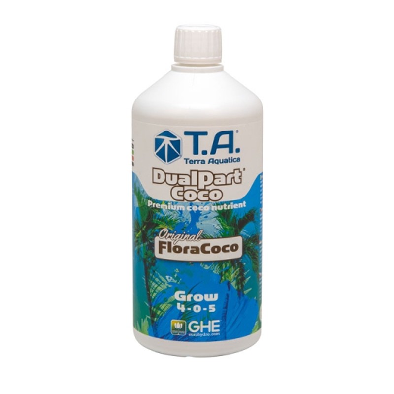 Terra Aquatica GHE - DualPart Coco Grow Dünger 0.50L speziell für Kokoskulturen