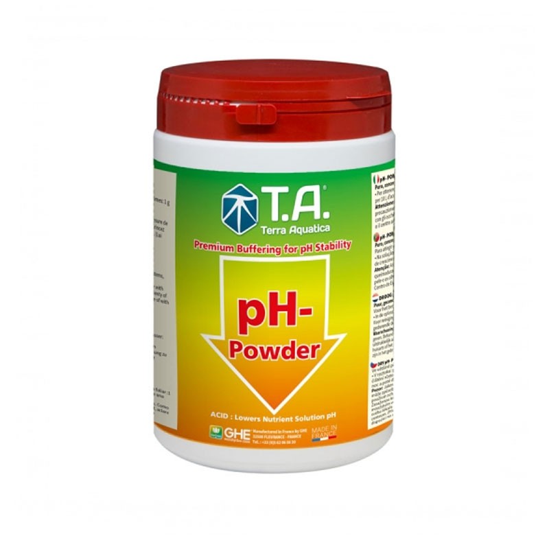Terra Aquatica GHE - pH Down Dry 500g - Poudre pour abaisser le ph