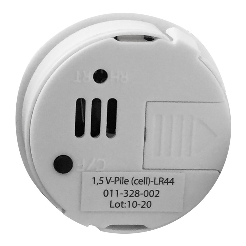 TERMO-HIGRÔMETRO DIGITAL BRANCO DE 45MM ESTRELA AVANÇADA