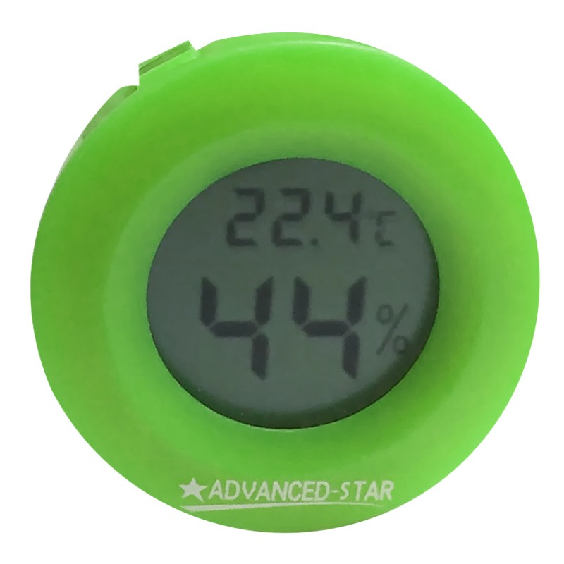 Advanced Star - Green thermo-hygrometer - Digital - 4,5cm