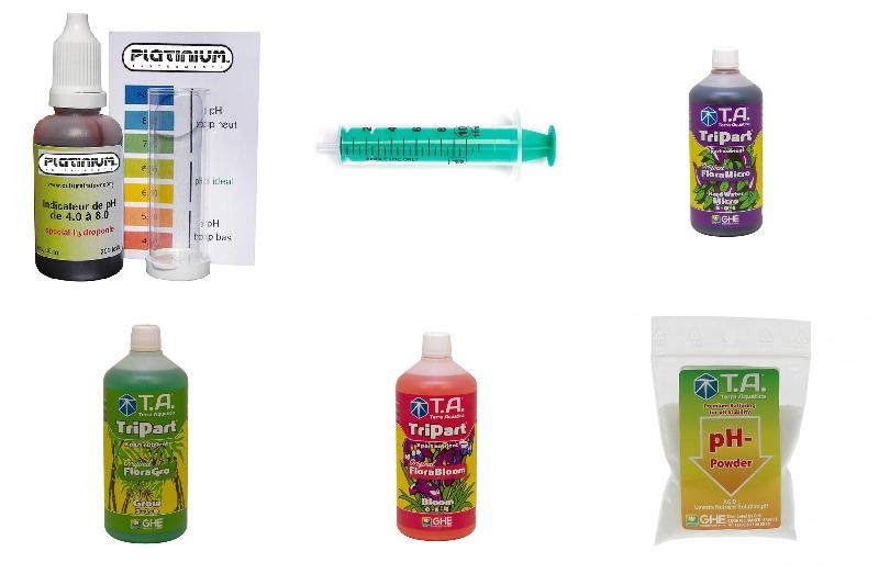 Terra Aquatica - TriPack Fertilizer - 500ml - Acqua dura