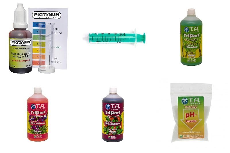 Terra Aquatica - TriPack Engrais - 500ml - Eau douce