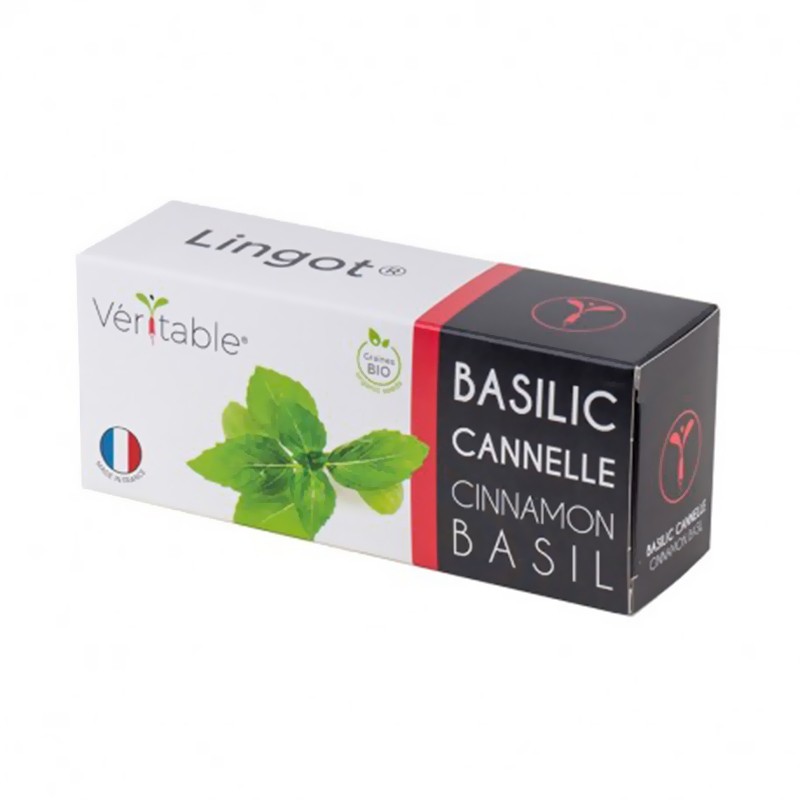 Echt - Biologische Kaneel Basilicum Ingot - Kant-en-klare navulzaden