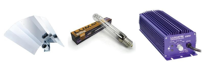 Kit De Iluminação Eletrônica 400V 600W Lumatek 1