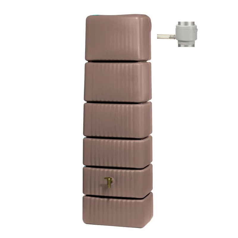  Garantia - Slim taupe wall tank kit - 300L with collector