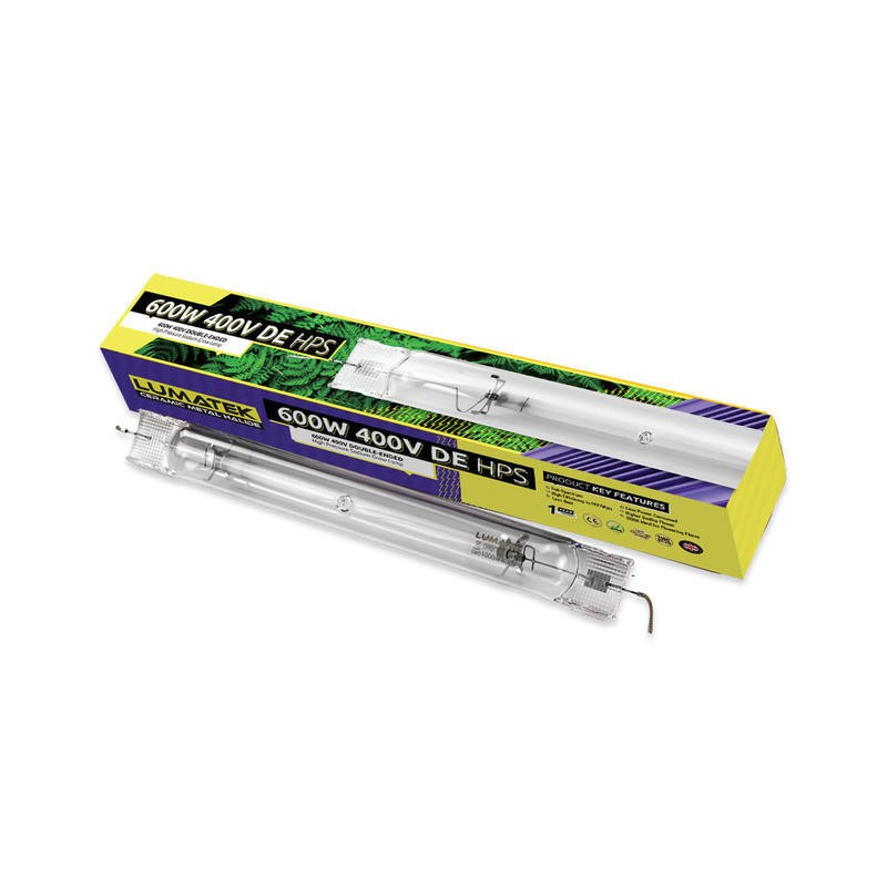Lumatek - Ampoule HPS 600W 400V DE (Double-Ended)