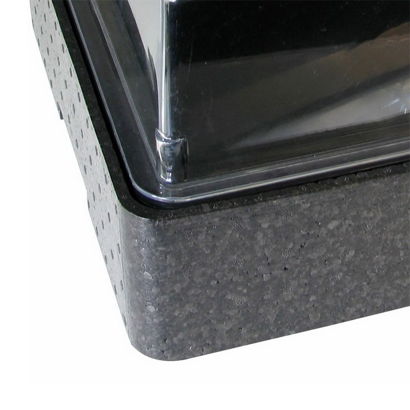 HEIZGEWÄCHSHAUS 60X40X25 50 W HOHE REICHWEITE