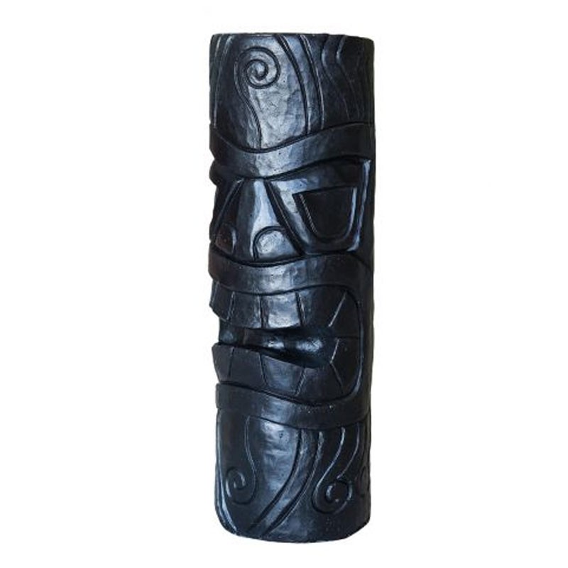 Hairie-Grandon - Totem Maori MM - H 80cm - Ciré noir