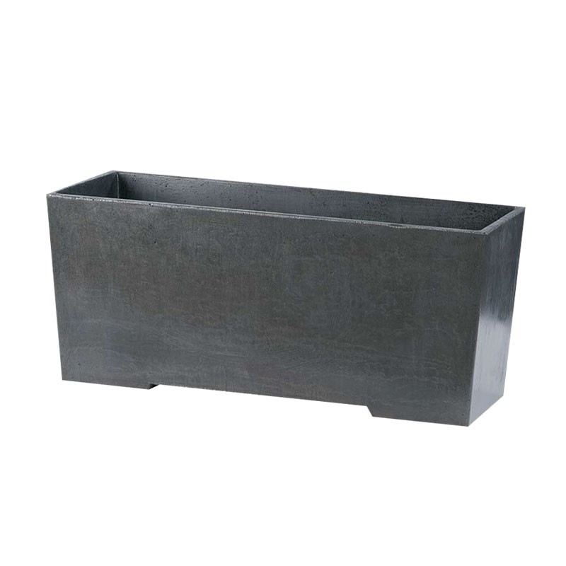 Hairie-Grandon - Bac rectangle - Long 79cm - Ton ardoise
