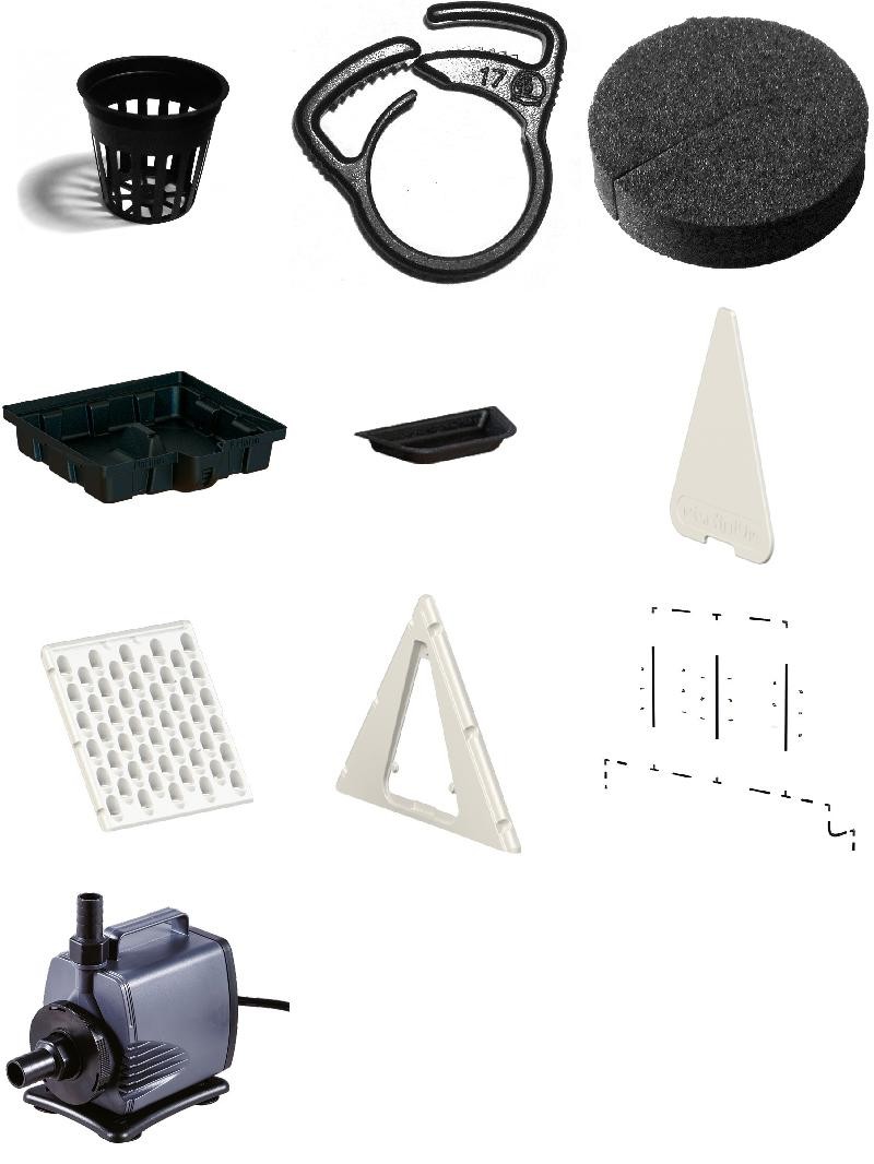 Culture Indoor attrezzature per giardino idroponico : Piramide 100 piante