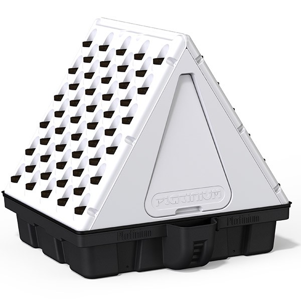 Platinium - Pyramide 100 plantes 1m2 - 100x100x100 - Système aéroponique