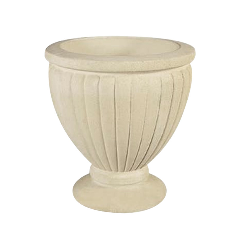 Hairie-Grandon - Bac ovale - Diam 73cm - Blanc cassé