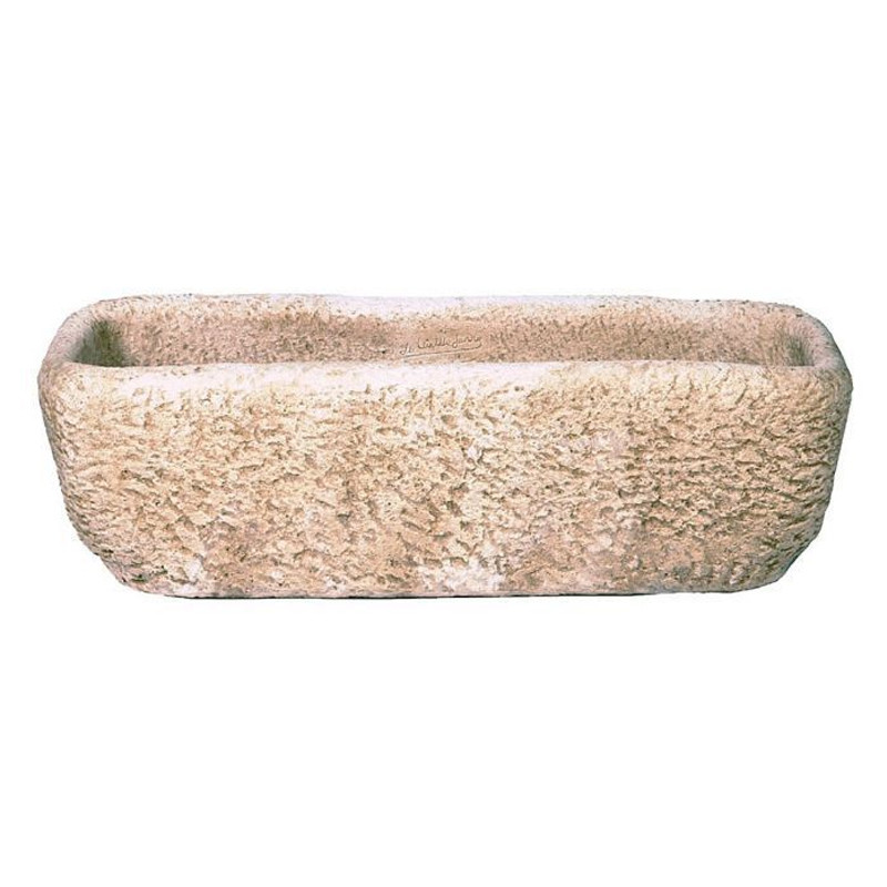 Hairie-Grandon - Comedero rectangular - Longitud 100cm - Tono antiguo