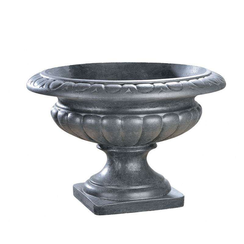 Hairie-Grandon - Jarrón Medicis m1 - Diam 52cm - Tono pizarra