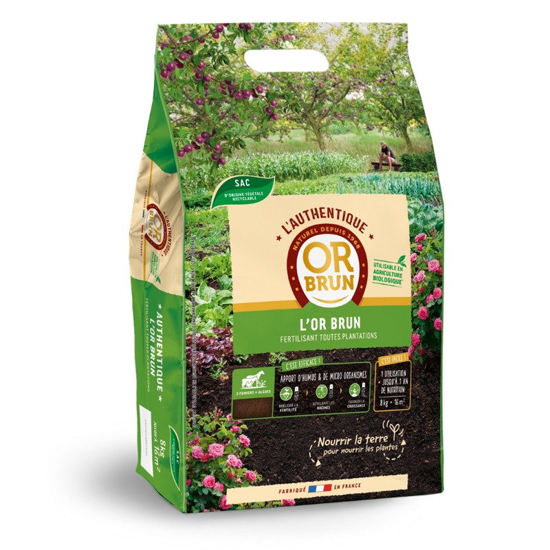 Or Brun - Authentique - 8kg - V21 - Fertilisant