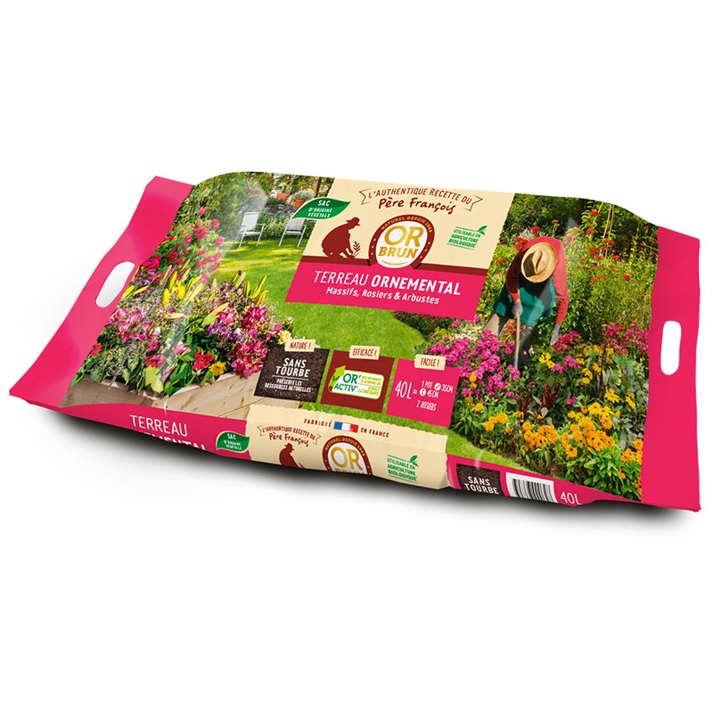 Or Brun - Père François - 40L - Terreau plantes ornementales