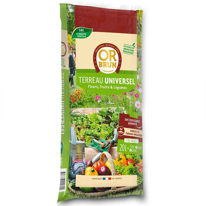 Or Brun - Terreau Universel - 20L