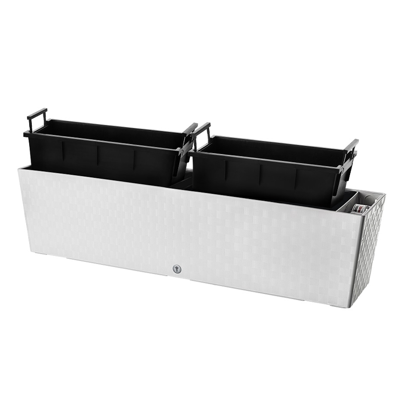 Flower Lover - Zelfbevloeierende plantenbak - Supreme 75 - Wit