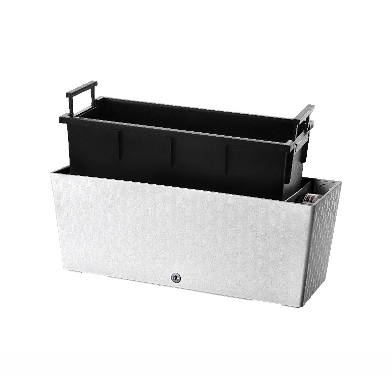 Flower Lover - Self-irrigating Planter- Supreme 50 - White