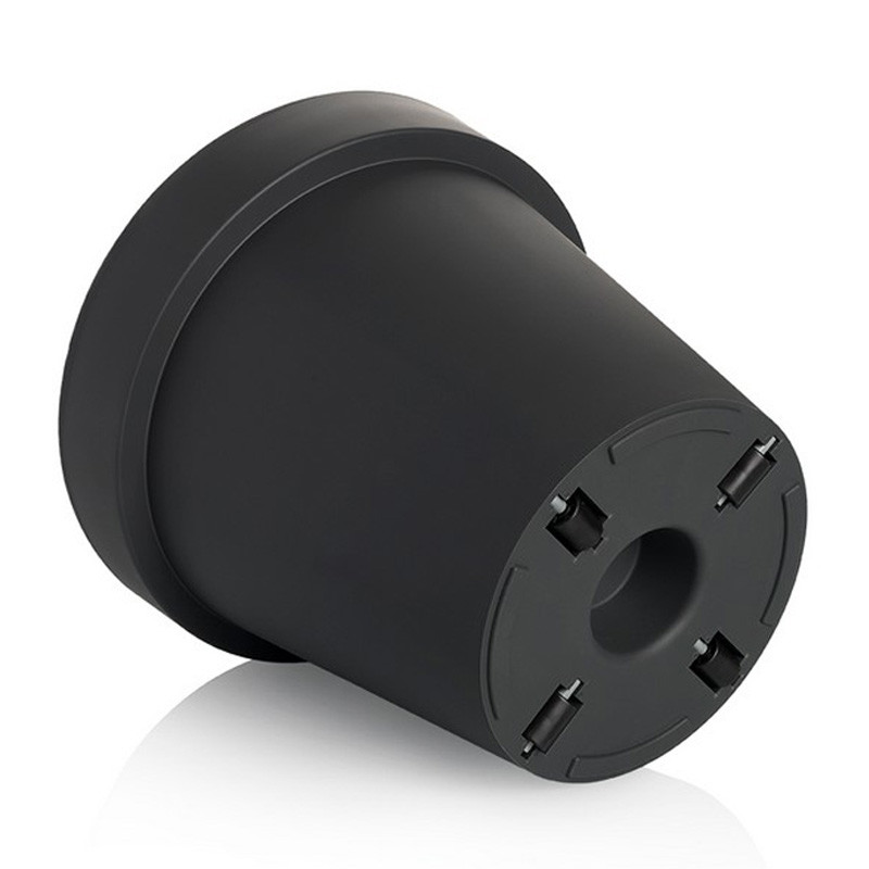 Gardenico - Pot rond Metro Twist N Roll 39cm - Anthracite