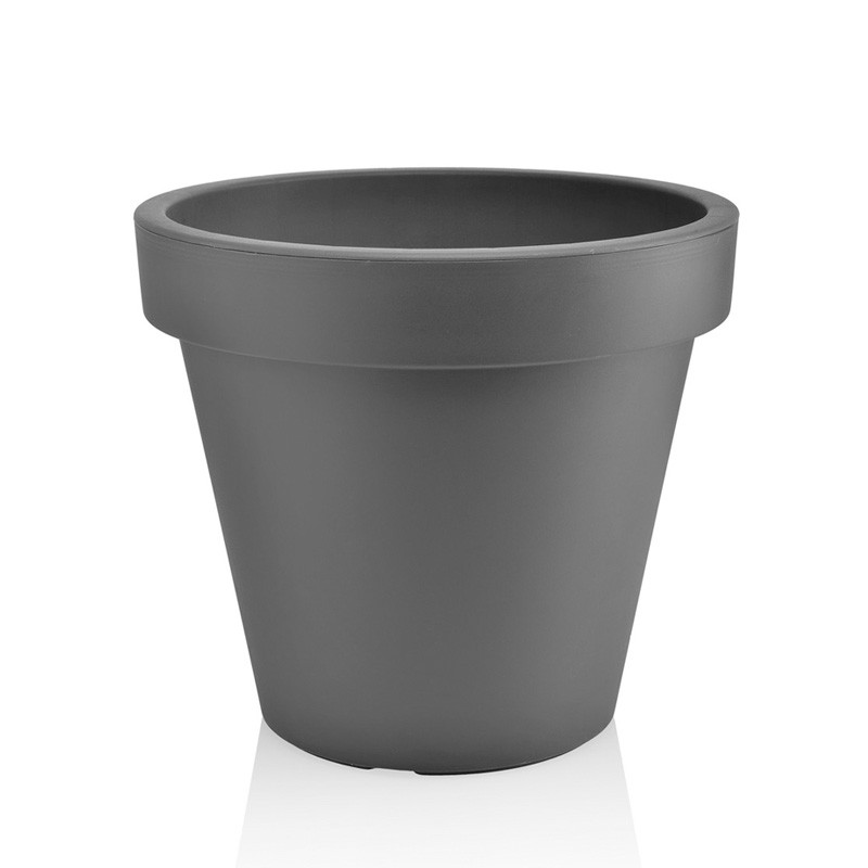 Gardenico - Metro Twist N Roll maceta redonda 29cm - Antracita