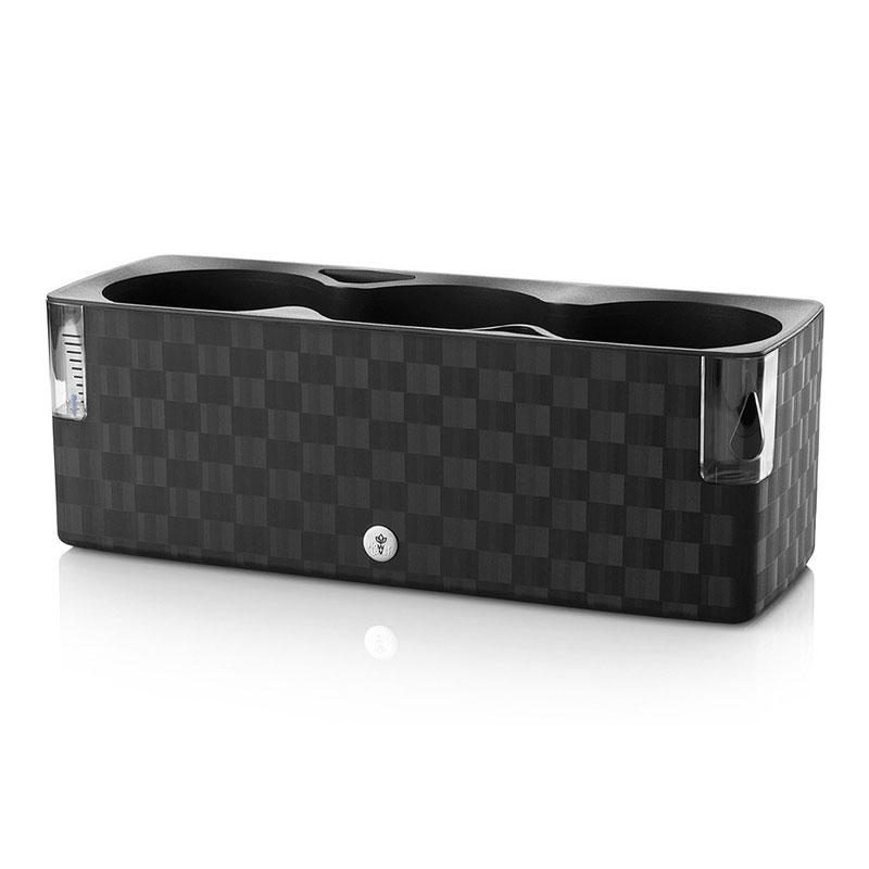  Flower Lover - Pot auto-irrigant - Cobble TRIO - Anthracite