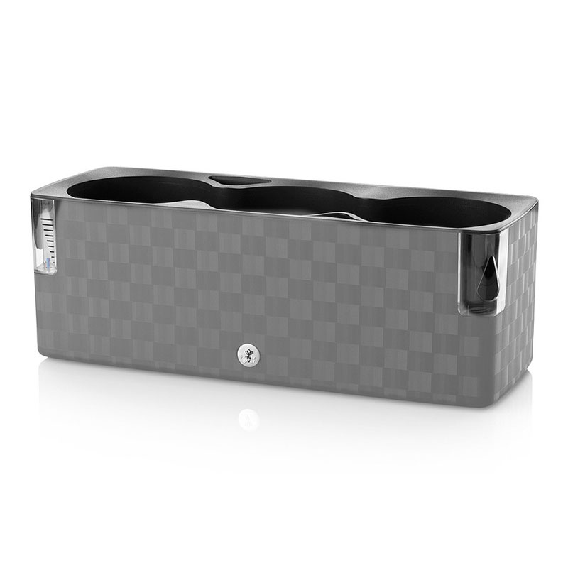 Flower Lover - Pot auto-irrigant - Cobble TRIO - Gris pierre