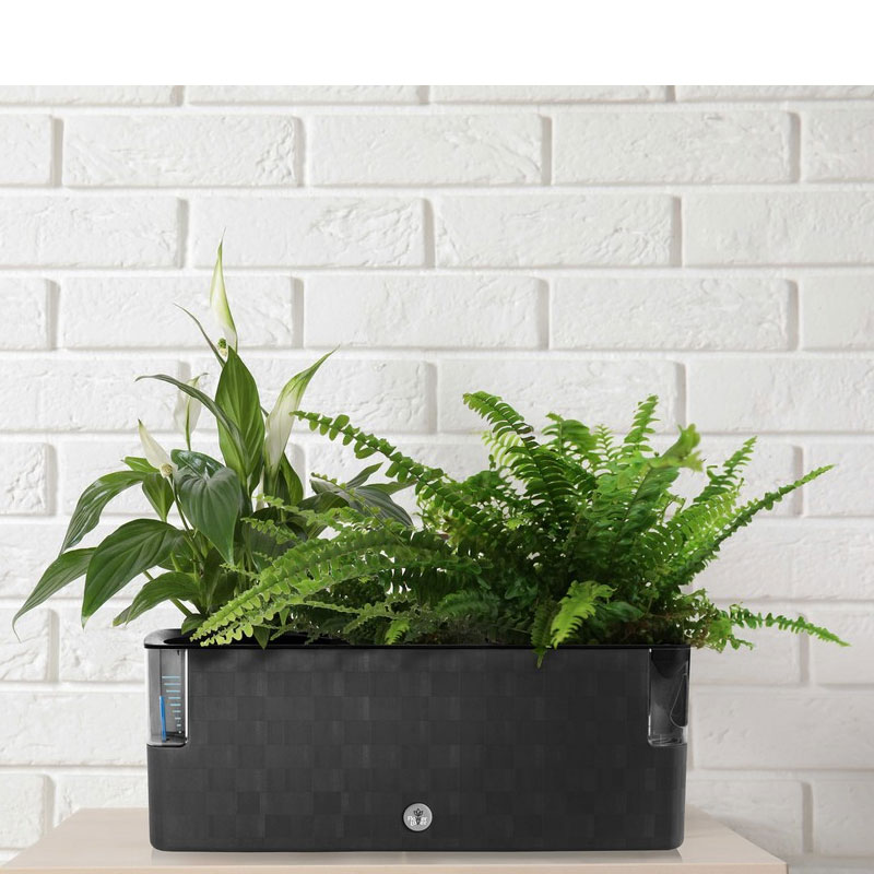  Flower Lover - Pot auto-irrigant - Cobble TRIO - Bleu acier