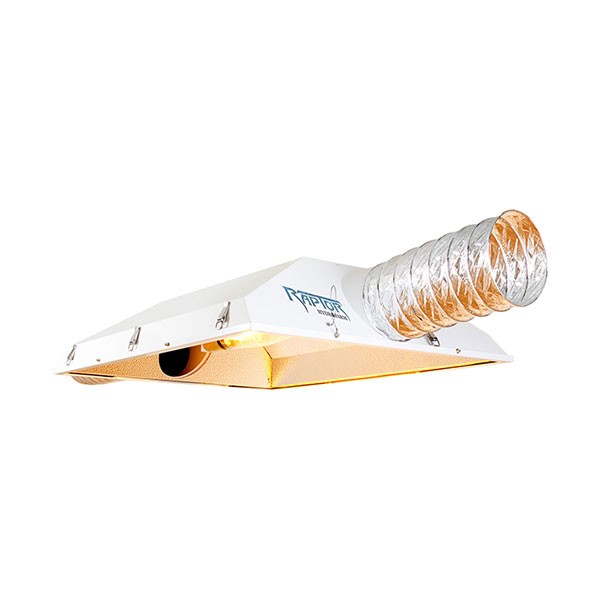 Hydrofarm - Réflecteur Raptor 200mm Double Lampes 2x1000W