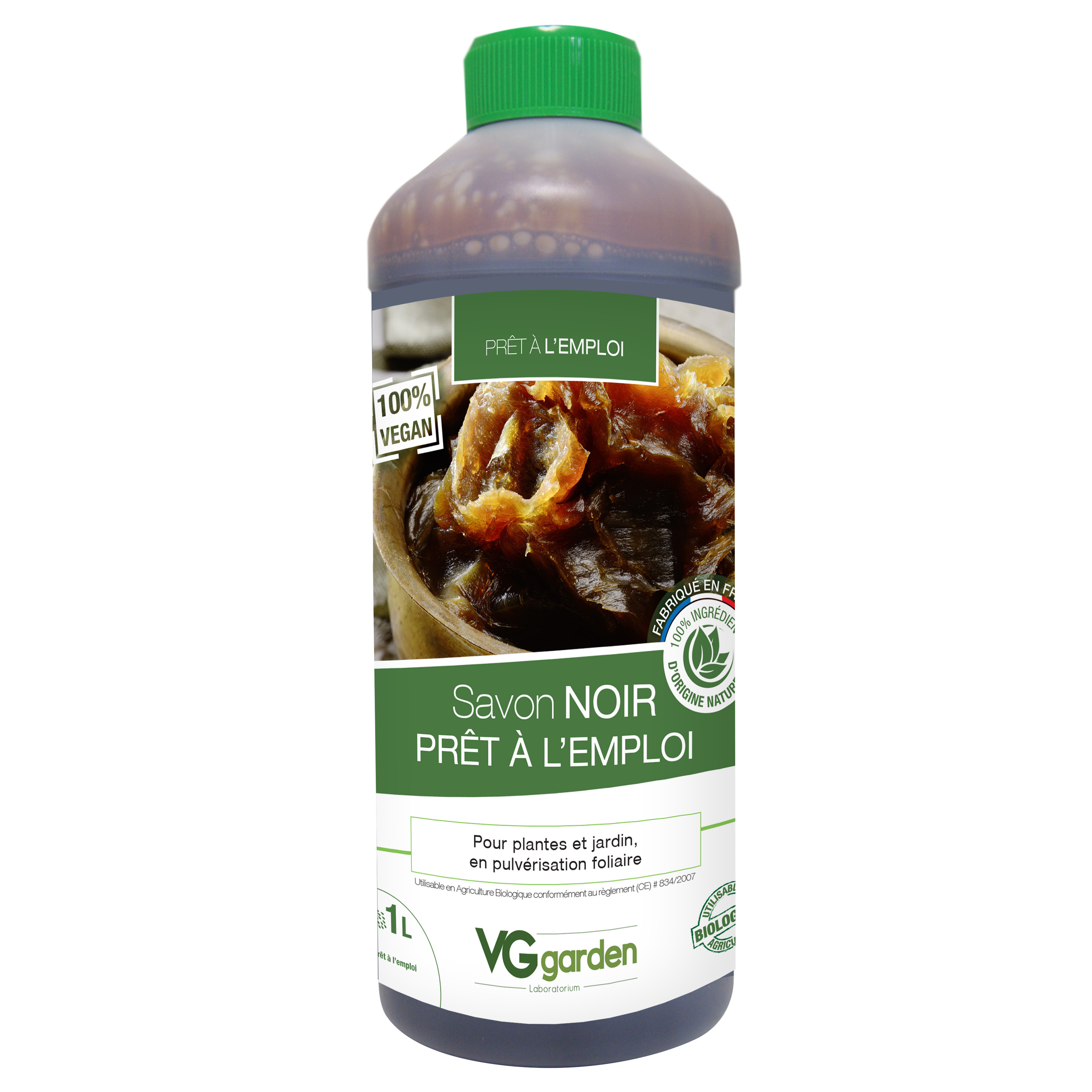 VG Garden - Ready-to-use black soap - 1L