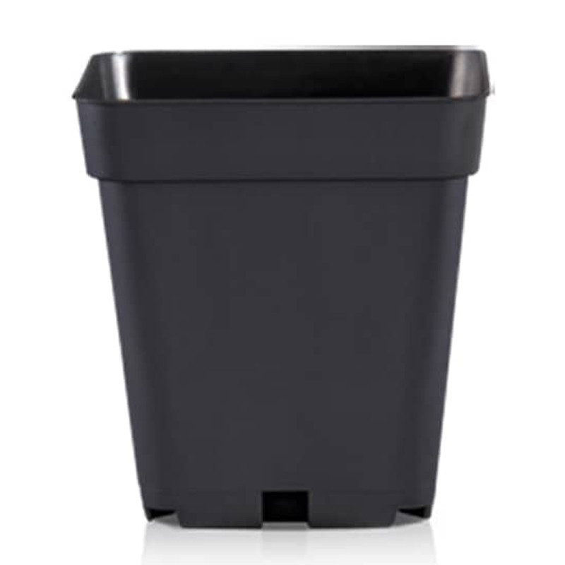 Teku - Godet noir classique - 13x13x13cm
