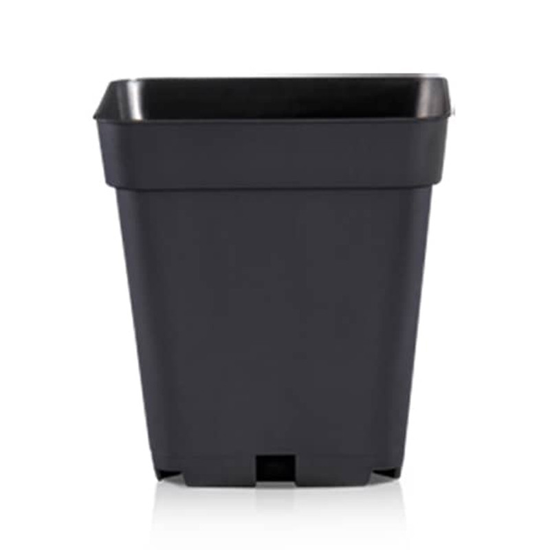 Teku - Secchio classico nero - 10x10x11cm