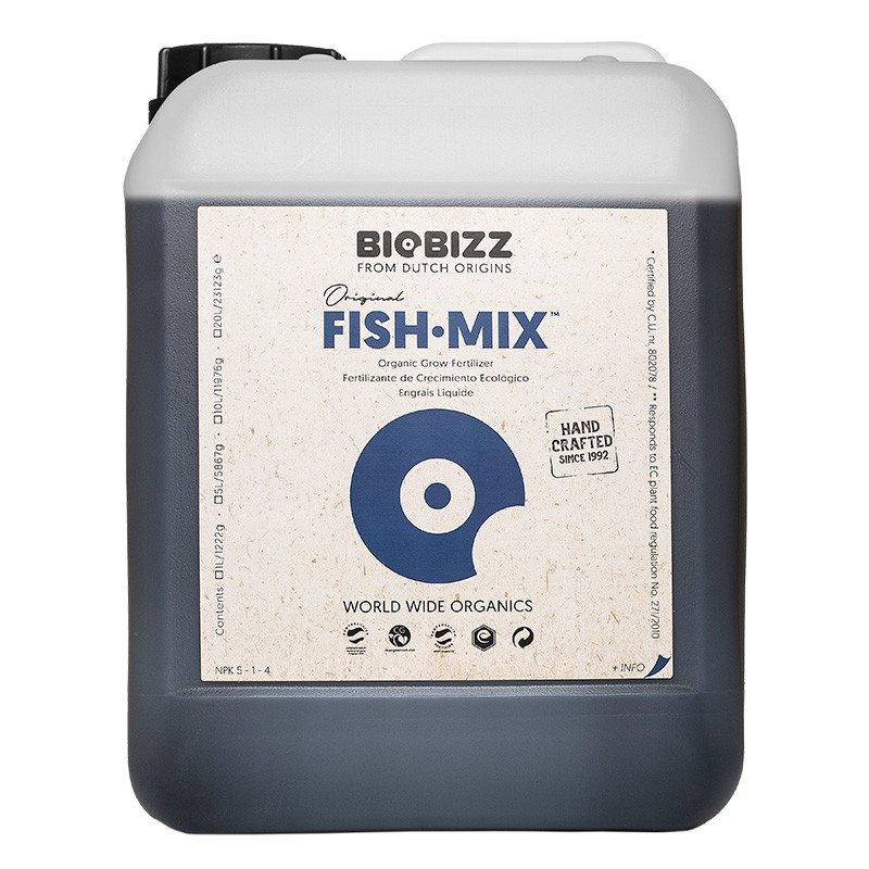 Biobizz - Fish Mix 5L , engrais de poissons 