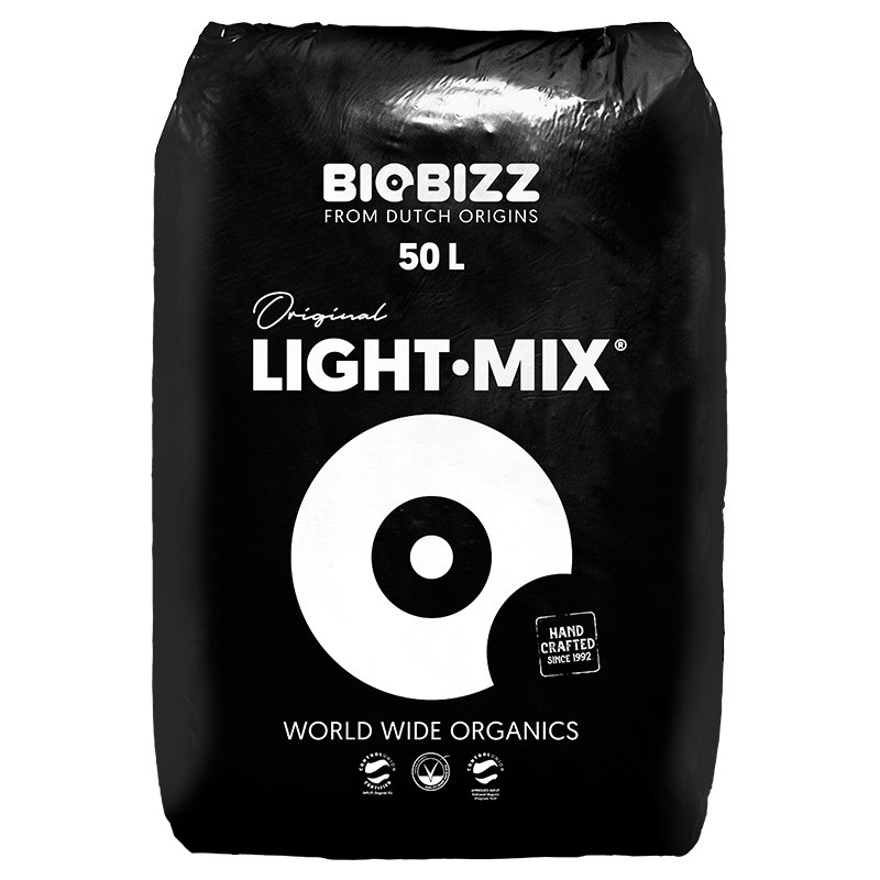 Biobizz Light mix 50L, terreau de croissance et floraison