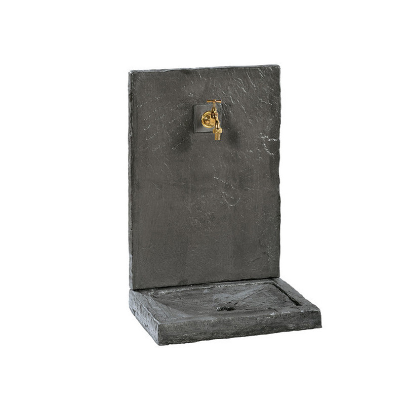 Hairie-Grandon - Fontaine ardoisée - 64cm - GM noir