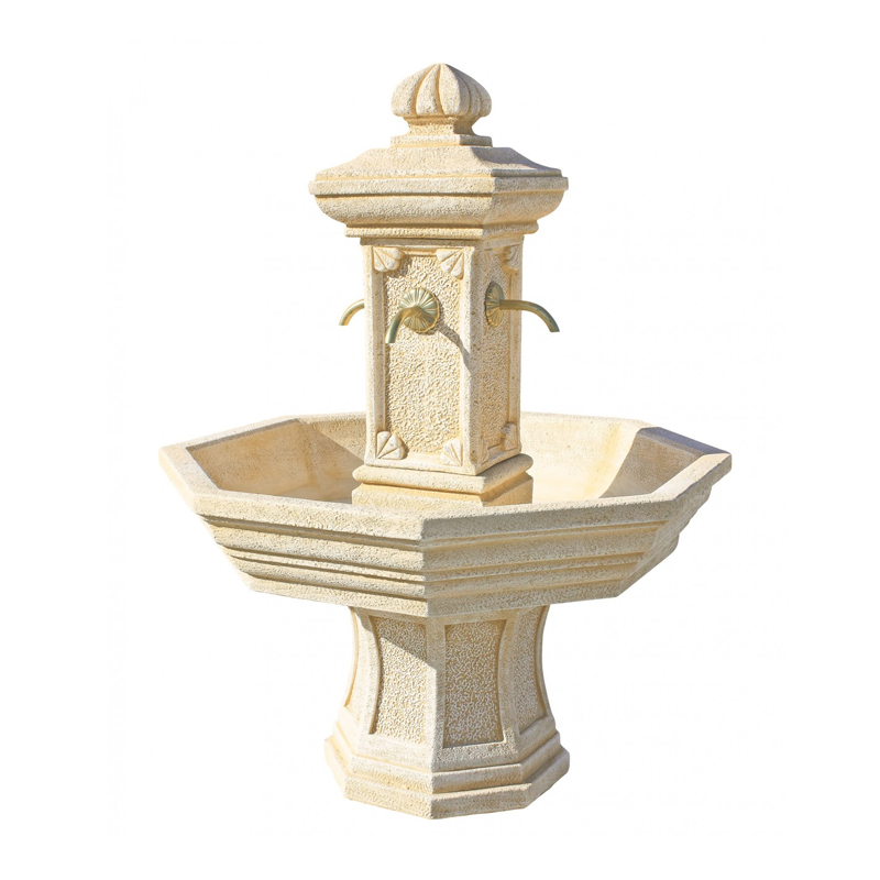Hairie-Grandon - Fontaine Adonis - Ton ocre - 155cm