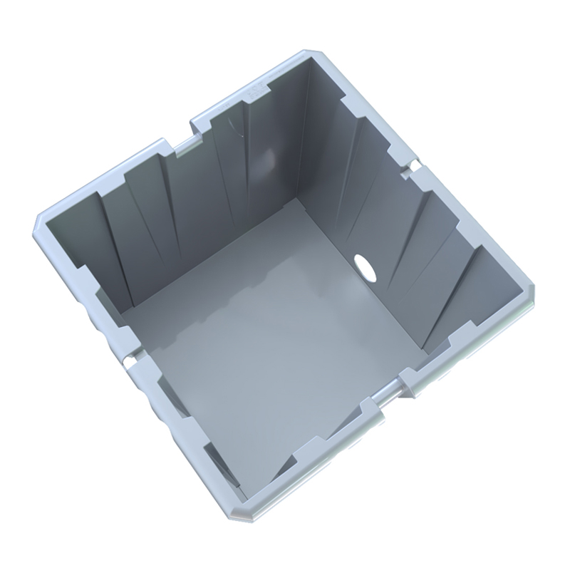 36 LITER POT RDWC SILVER