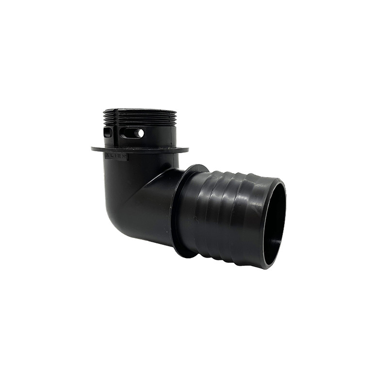 Alien Hydroponics - Dual Flow Winkelstück - 50mm