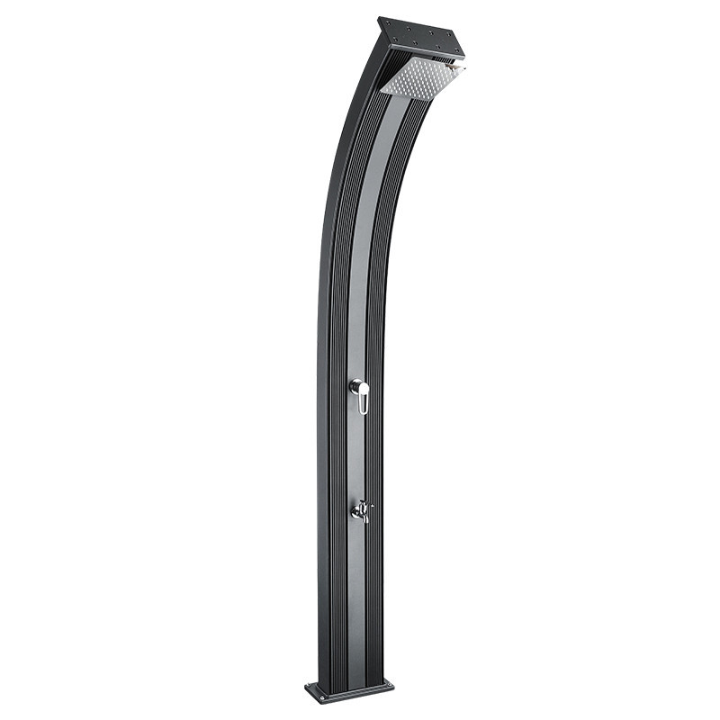 Poolstar - Dada Curve Hybride - Douche solaire - Anthracite - 40L
