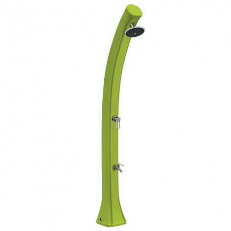 Poolstar - Happy 4x4 - Solar Shower - Green - Foot Rinse Included - 44L