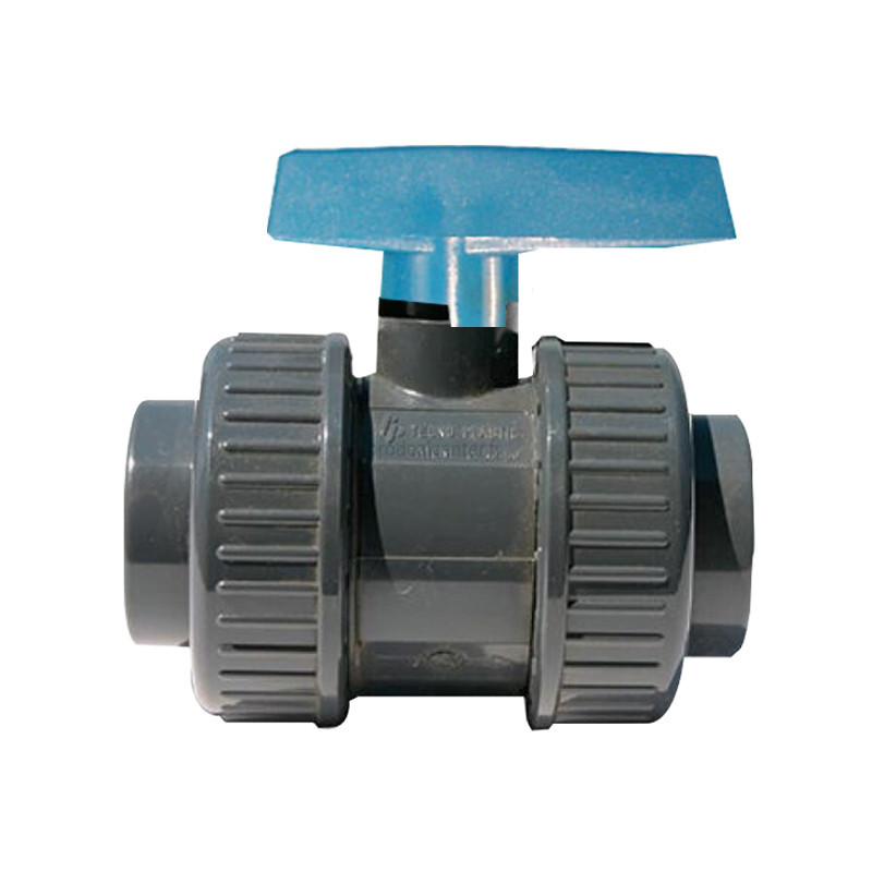 CIS - Vanne double union - PVC taraudé 1