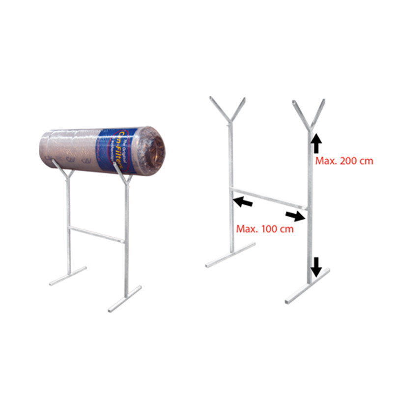 CIS - Y100 filter holder - H 200cm max - White