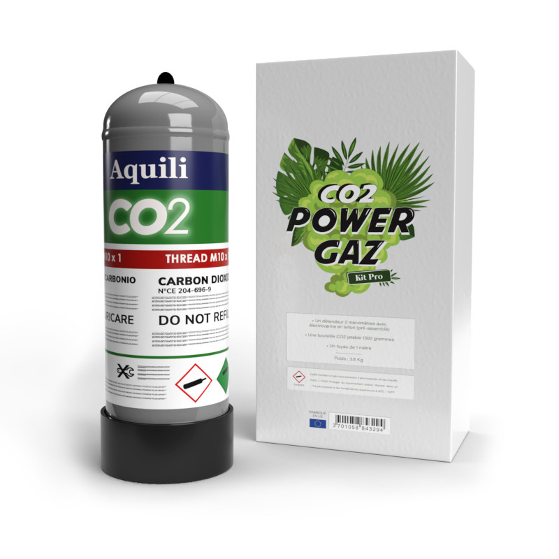 CO2 Power Gaz - Kit PRO diffusion CO² complet