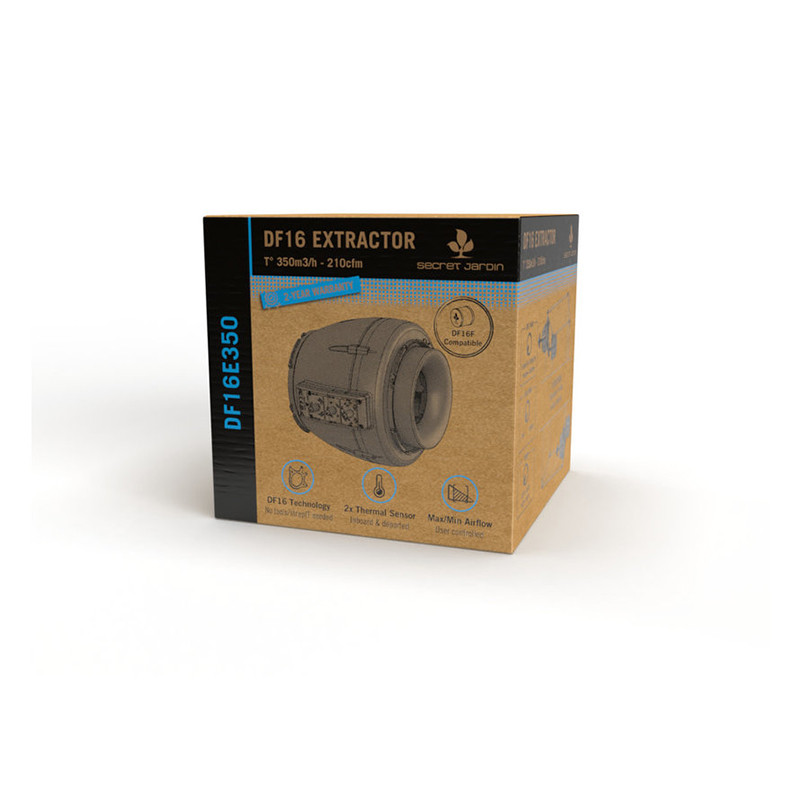 Secret Jardin - Extractor DF16 - 150/250/350 m³/h
