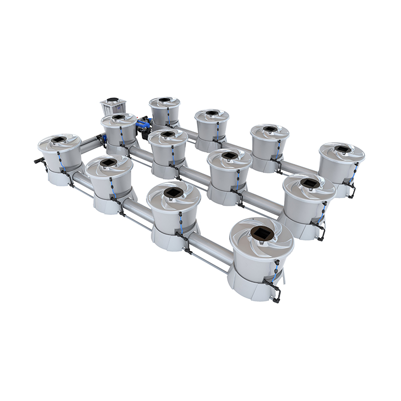 Alien - V_System - Hydroponic system 12 pots 3 lines 