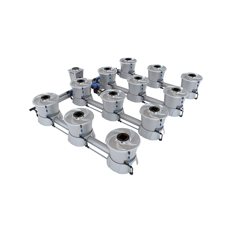 Alien - V_System - Hydroponic system 12 pots 4 lines 