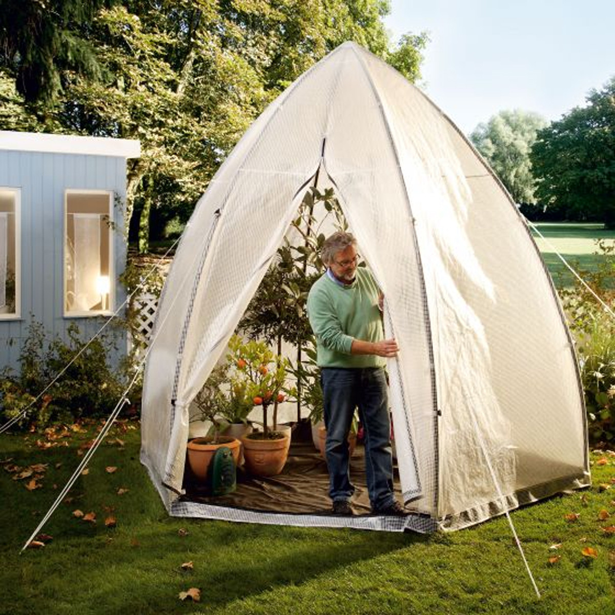 Biogreen - Wintering greenhouse Tropical Island L - h200 Ø240cm